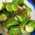 ちぃちゃん☆彡's cooksnap of when they made ☆居酒屋風☆パリポリ蛇腹きゅうり.