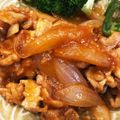 ぱちぱちの日's cooksnap of when they made 薄切り肉で♡ポークチャップ.