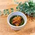 mikko6's cooksnap of when they made めかぶとなめたけの和え物.