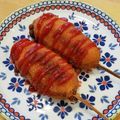 ponpoco821's cooksnap of when they made 簡単 チーズドッグ　チーズハットグ.