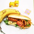 島猫。's cooksnap of when they made お子様ランチサンド.