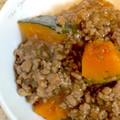 らぶれんや's cooksnap of when they made かぼちゃのそぼろ煮.