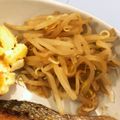 sio2ois's cooksnap of when they made レンジで簡単☆もやしのバタポン☆5分♪.