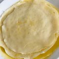 lilamiy's cooksnap of when they made もちもちクレープ生地.