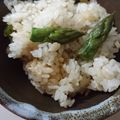 すずぱく's cooksnap of when they made アスパラと新玉ねぎの炊き込みご飯.
