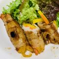 kotorinpi's cooksnap of when they made パプリカの彩り肉巻き♪お弁当にも.
