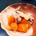 ハル大好きママ's cooksnap of when they made やさしい味の筍と鶏肉の煮物（圧力鍋）.
