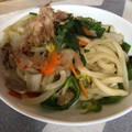 まめしばかきのすけ's cooksnap of when they made 冷凍うどんで焼きうどん♪簡単☆麺つゆ使用.