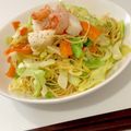 はかせ清's cooksnap of when they made 高タンパク低カロ♪旨味抜群白滝塩やきそば.