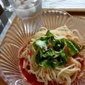きしもも's cooksnap of when they made TVで紹介～カッペリーニ風トマト素麺.