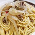 おいしいごはん命's cooksnap of when they made 豚コマと玉ねぎの和風パスタ.