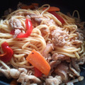ミニートマト's cooksnap of when they made ソースに飽きたら味ぽんで簡単和風焼きそば.