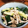 低カロ探検隊's cooksnap of when they made たたききゅうりとささみのごま酢あえ.