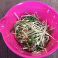 まさたかまま's cooksnap of when they made もやしと水菜の胡麻サラダ.