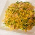 FGO☆'s cooksnap of when they made 豆苗の卵炒め.