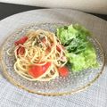 ☆こまっと☆'s cooksnap of when they made ＊ツナトマトのバター醤油パスタ＊.