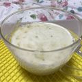 真友耕奈mama's cooksnap of when they made ❀材料3つ❀レンジdeバナナ蒸しパン❀.