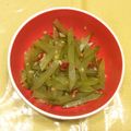 プリヲ's cooksnap of when they made 茎わかめのペペロンチーノと刺身.