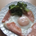 きらり流れ星's cooksnap of when they made 半熟ぷるぷるハムエッグ.