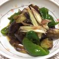 フジぽん's cooksnap of when they made めんつゆで☆なすとピーマンの煮浸し.