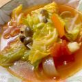 ねこねこさーん's cooksnap of when they made 山盛りキャベツの野菜スープ.