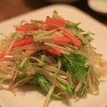 shinoBox's cooksnap of when they made 節約☆ヘルシー☆もやしと水菜の和え物.