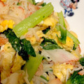 あゅっち's cooksnap of when they made 小松菜とカニカマの卵の炒め物.