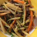 takoyuma's cooksnap of when they made じゃがいもの青椒肉絲風炒め.