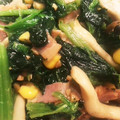む〜らん♪'s cooksnap of when they made ☆ほうれん草としめじとハムのソテー☆.