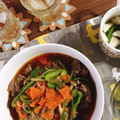 ありあん。's cooksnap of when they made ♡牛肉とたっぷり野菜のプルコギ風煮込み♡.