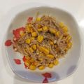 ハニイとムサシ's cooksnap of when they made エノキとコーンのめんつゆバター.