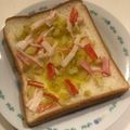 ラクラクダ's cooksnap of when they made じゃがいもトースト.