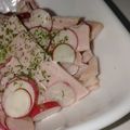 viviouji's cooksnap of when they made 簡単つくりおきラディッシュとハムのサラダ.