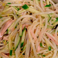 あやや48's cooksnap of when they made くっつかない！長さも一緒のハムの千切り.