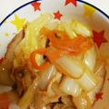 たみぞう1976's cooksnap of when they made 豚バラと白菜の炒め物。.