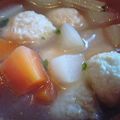 呑ん兵衛かあちゃん's cooksnap of when they made 離乳食　鶏だんごの 手づかみめんつゆあん.