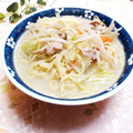 旦那は皿洗い's cooksnap of when they made おひとりさまのとんこつ似ラーメン.
