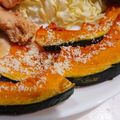 フレンチブルブル's cooksnap of when they made かぼちゃ。オーブントースターで焼いただけ.