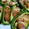 しーま♪'s cooksnap of when they made 簡単♫手抜き♬ピーマンのソーセージ詰め♡.