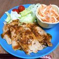 y0uchan's cooksnap of when they made サッと絡めて【豚ロースのマスタードソテー.