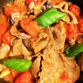 ydsm's cooksnap of when they made トマトと牛肉☆簡単激ウマ☆バカのアホ炒め.