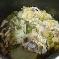 ｽｶｲﾌｨｯｼｭ☆'s cooksnap of when they made 白菜と豚肉のミルフィーユ蒸し.