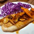 いーぼーちゃん's cooksnap of when they made とんかつ用豚ロースで作るトンテキ.
