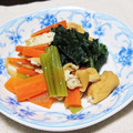 m000000h's cooksnap of when they made 定番の小松菜と薄揚げの炊いたん.