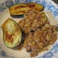 はしこ's cooksnap of when they made 茄子のしぎ焼（肉味噌のせ）.