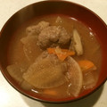 ミッキー＆ユイ♪'s cooksnap of when they made さんまのつみれもいける！コクうまつみれ汁.
