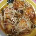 momoryon's cooksnap of when they made 厚揚げときのこのあんかけ.