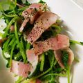 ちょちょこ✫'s cooksnap of when they made 豆苗とベーコンのペペロン炒め.