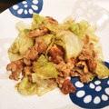 プラハの街並み's cooksnap of when they made レタスと豚肉のオイスター炒め.