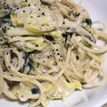 クックFE4XY3☆'s cooksnap of when they made 春キャベツの濃厚豆乳味噌パスタ✿ღ.